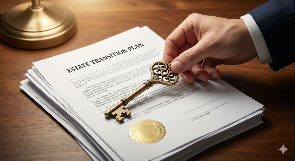 balancing finances and an estate sale